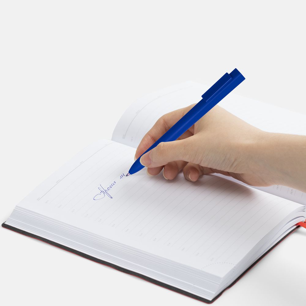 Ручка шариковая Swiper SQ Soft Touch, синяя — фото 1