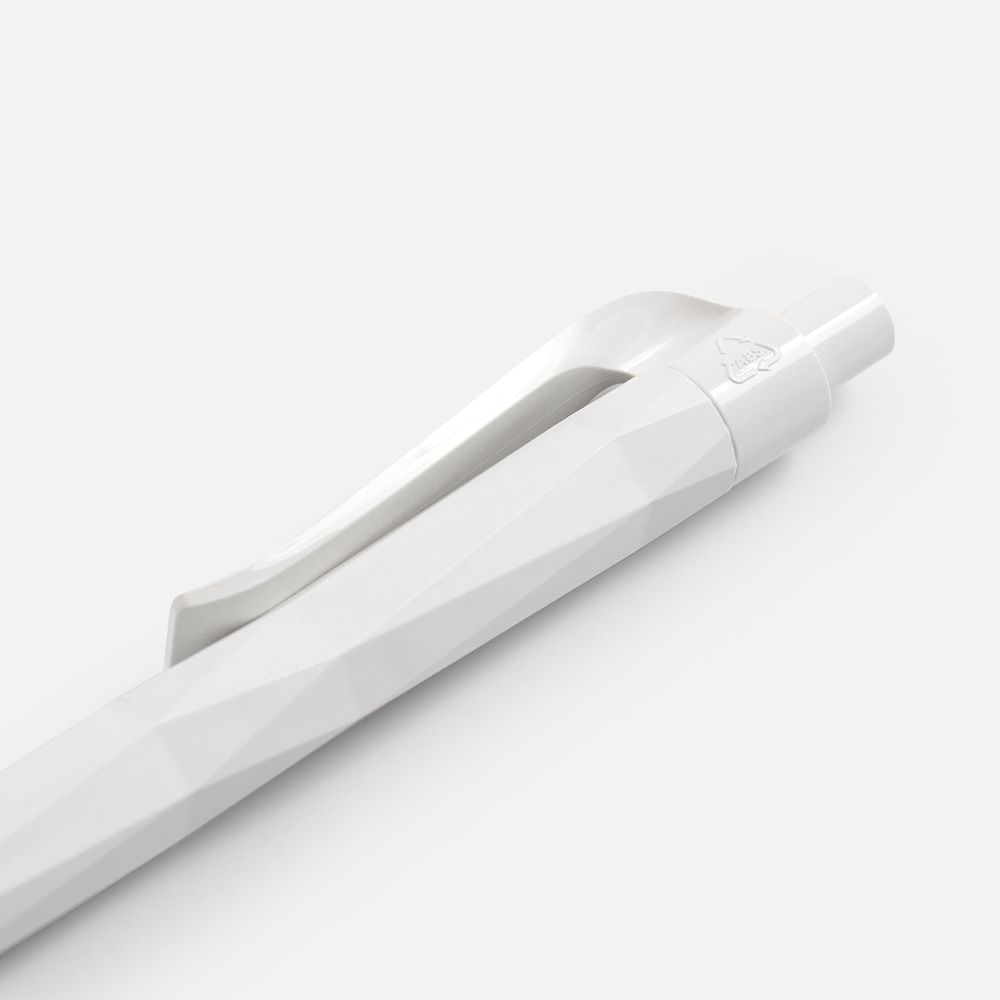 Ручка шариковая Prodir QS20 PMP-P, белая — фото 3