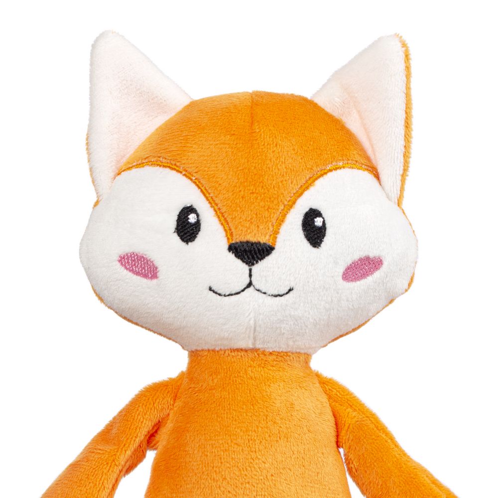 Мягкая игрушка Beastie Toys, лисенок с белым шарфом — фото 1