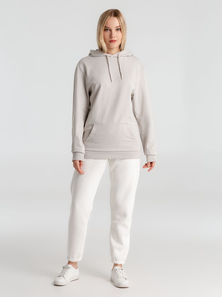 Толстовка с капюшоном унисекс Hoodie, дымчато-серая — фото 1