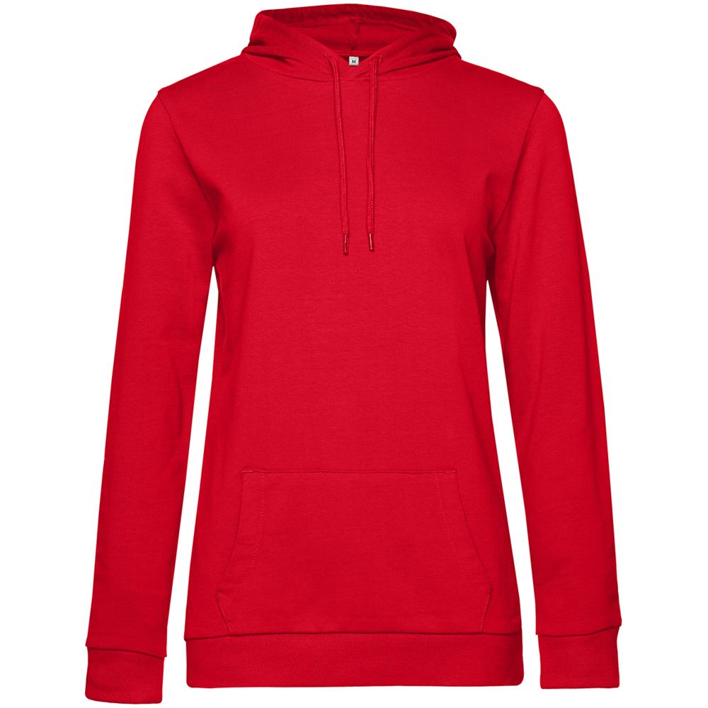 Толстовка с капюшоном женская Hoodie, красная — фото 6