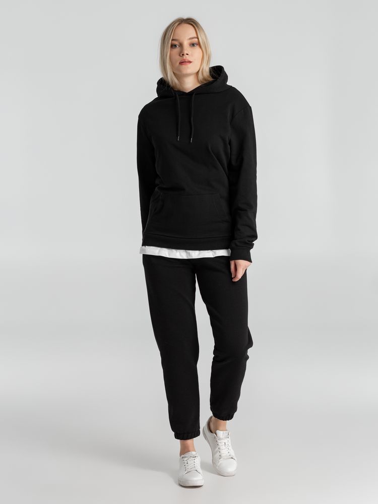 Толстовка с капюшоном унисекс Hoodie, черная — фото 9