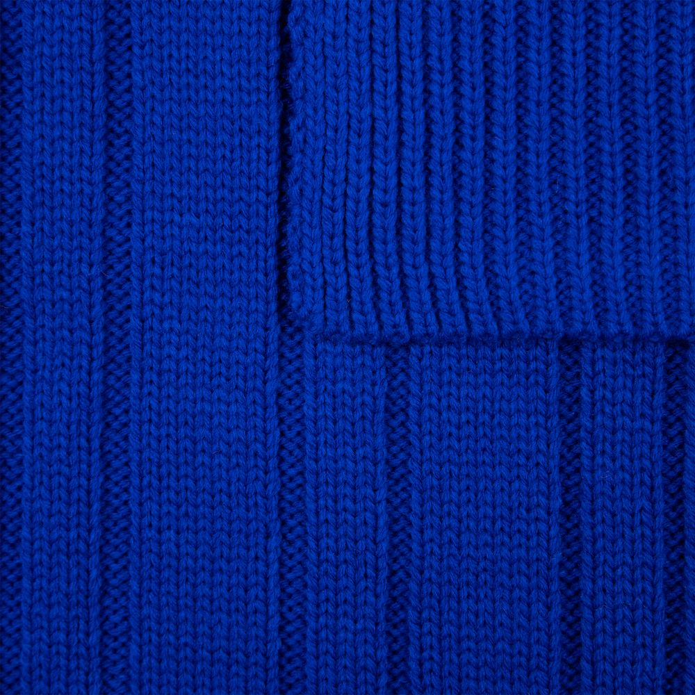 Шарф Knit Beat, синий — фото 3