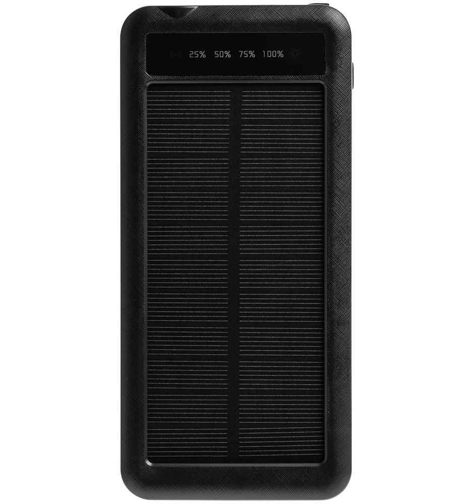 Аккумулятор с беспроводной зарядкой Holiday Maker Wireless, 10000 мАч, красный — фото 2