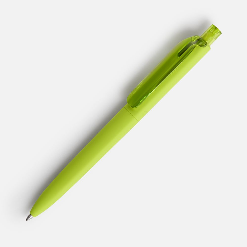 Ручка шариковая Prodir DS8 PRR-T Soft Touch, зеленая — фото 7