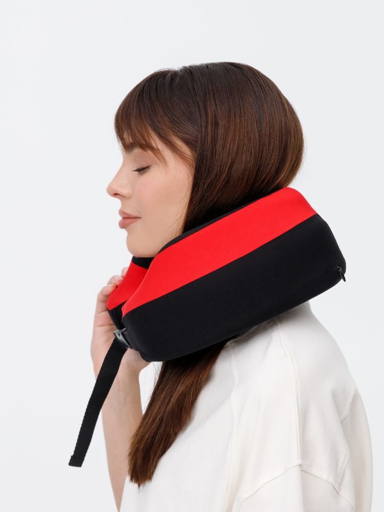 Дорожная подушка Piligrim, красная — фото 11