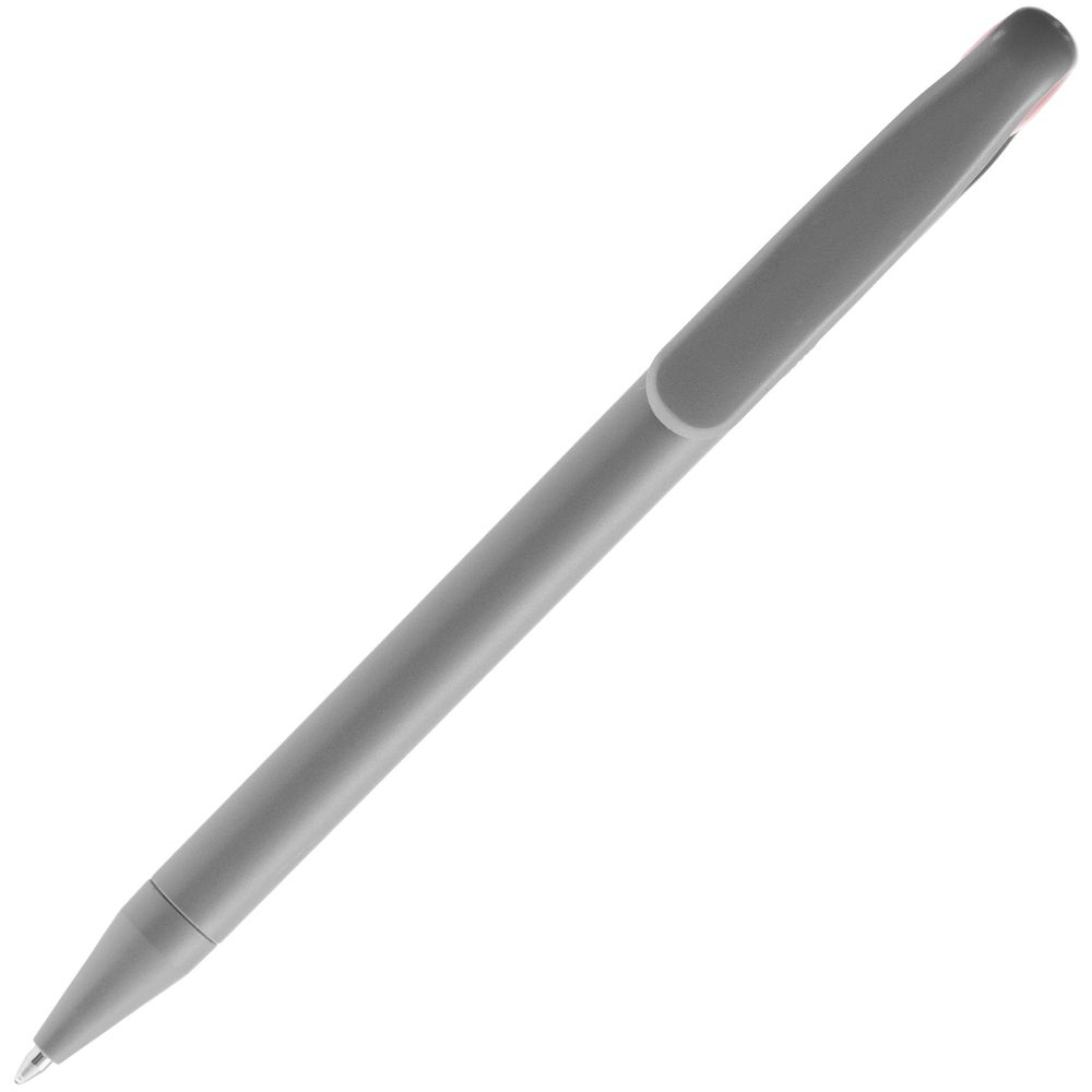 Ручка шариковая Prodir DS1 TMM Dot, серая с красным — фото 4