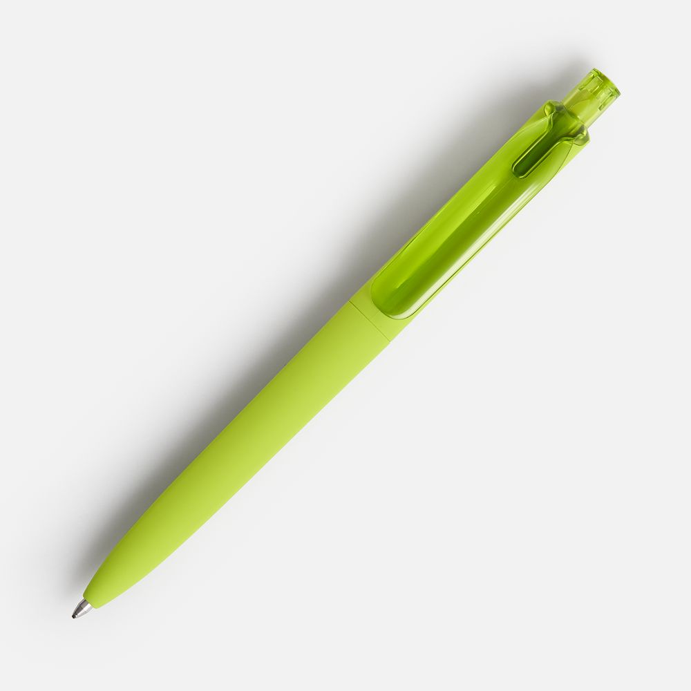 Ручка шариковая Prodir DS8 PRR-T Soft Touch, зеленая — фото 1