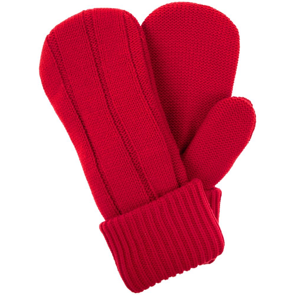 Варежки Knit Beat, красные — фото 1