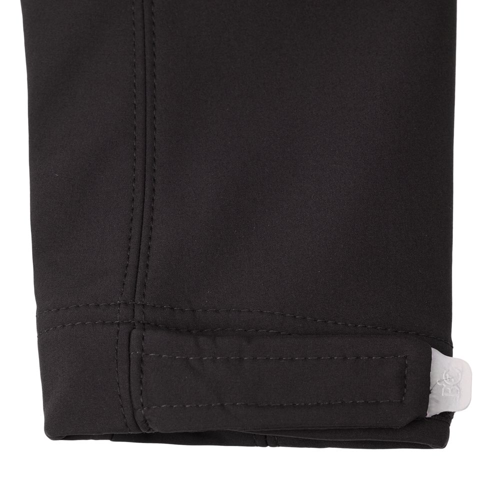 Куртка мужская Hooded Softshell черная — фото 6