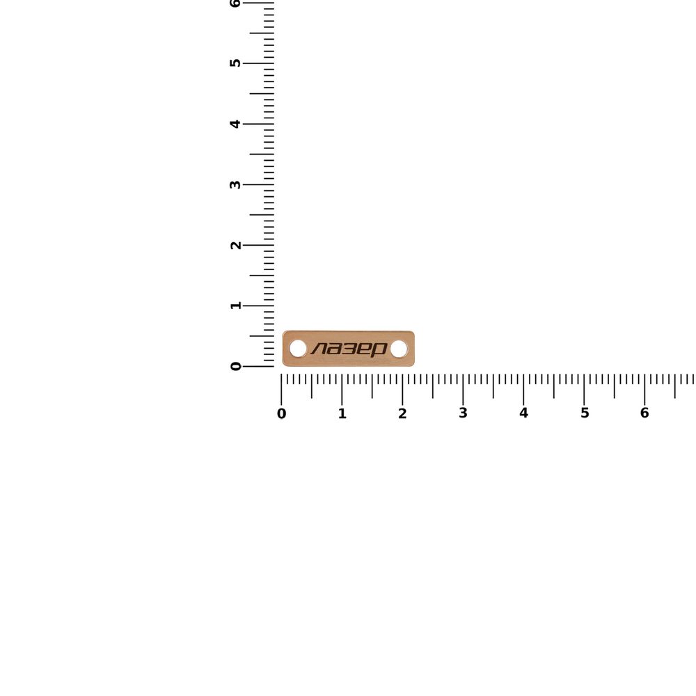 Шильдик металлический Alfa Liten, золотистый — фото 1