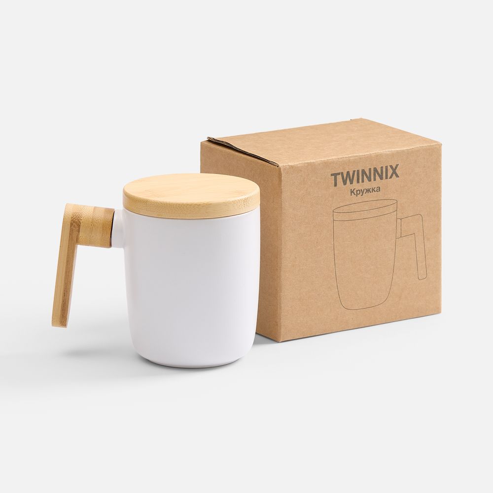 Кружка Twinnix, белая — фото 6