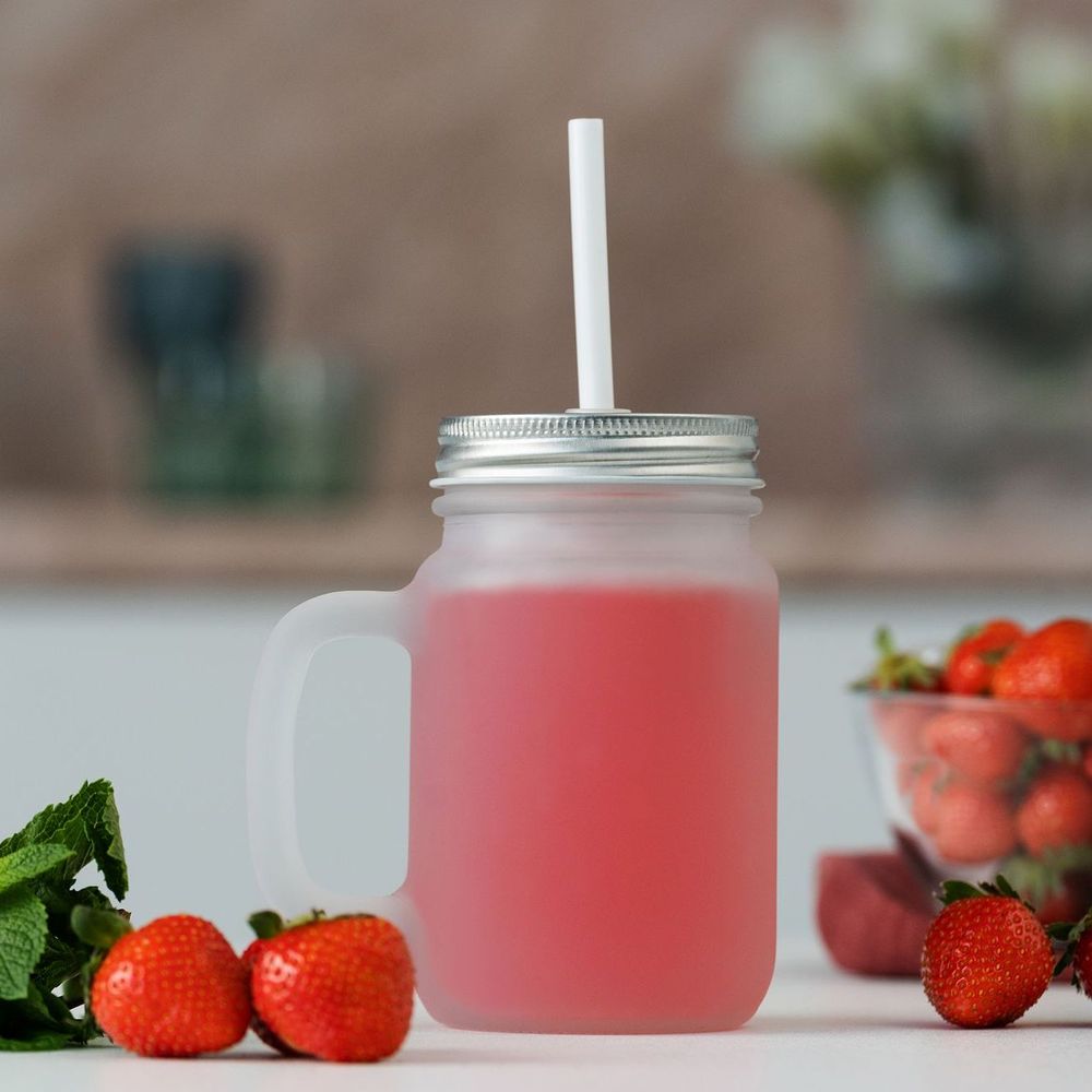 Банка для коктейлей Shake It Baby под сублимацию, матовая — фото 5