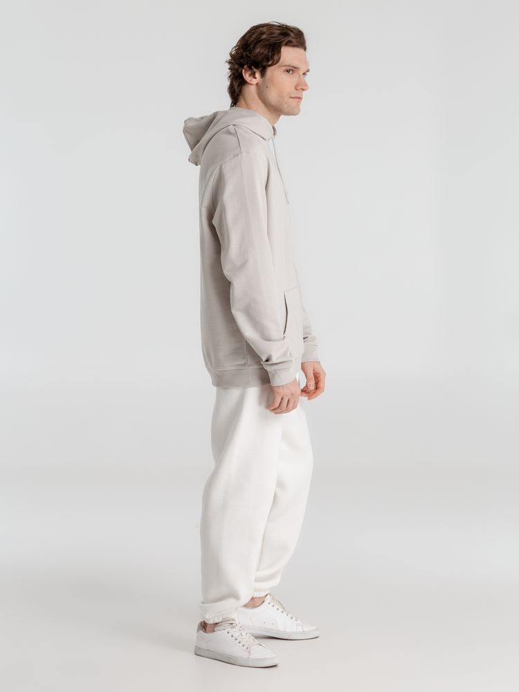 Толстовка с капюшоном унисекс Hoodie, дымчато-серая — фото 8