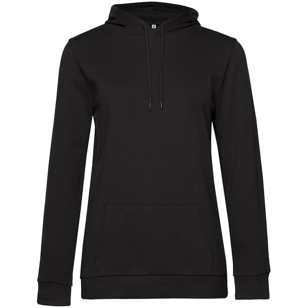 Толстовка с капюшоном женская Hoodie, черная — фото 6