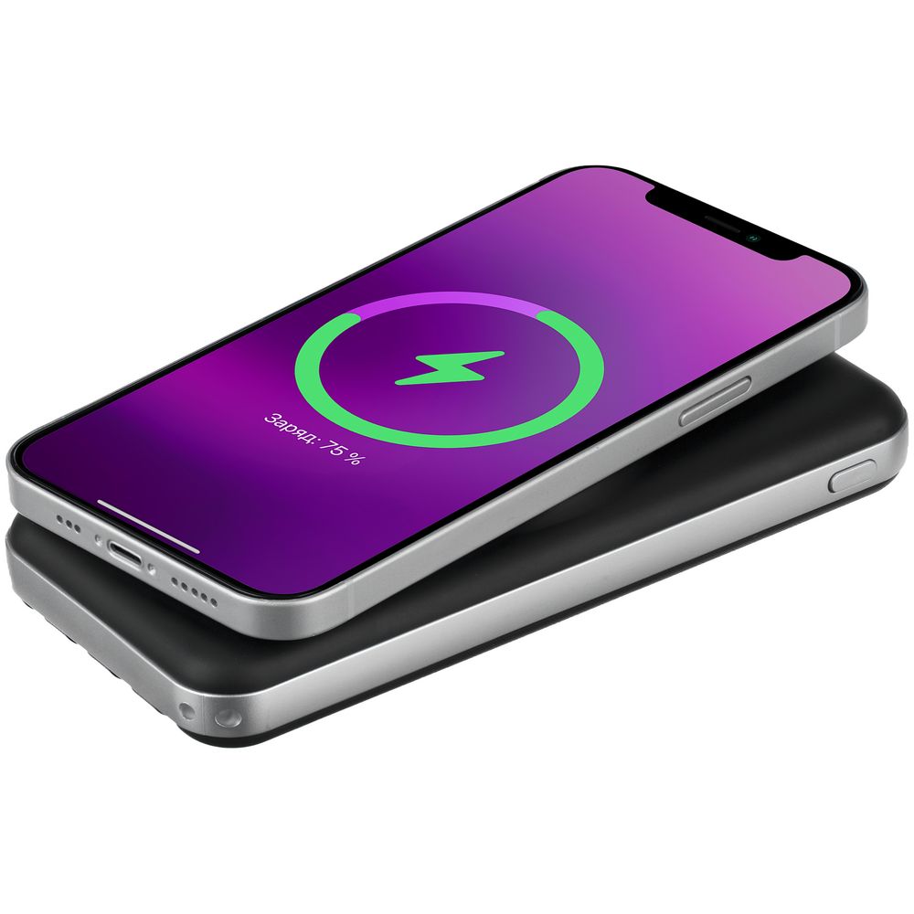 Внешний аккумулятор Omni Pro 10000 мАч, черный — фото 3