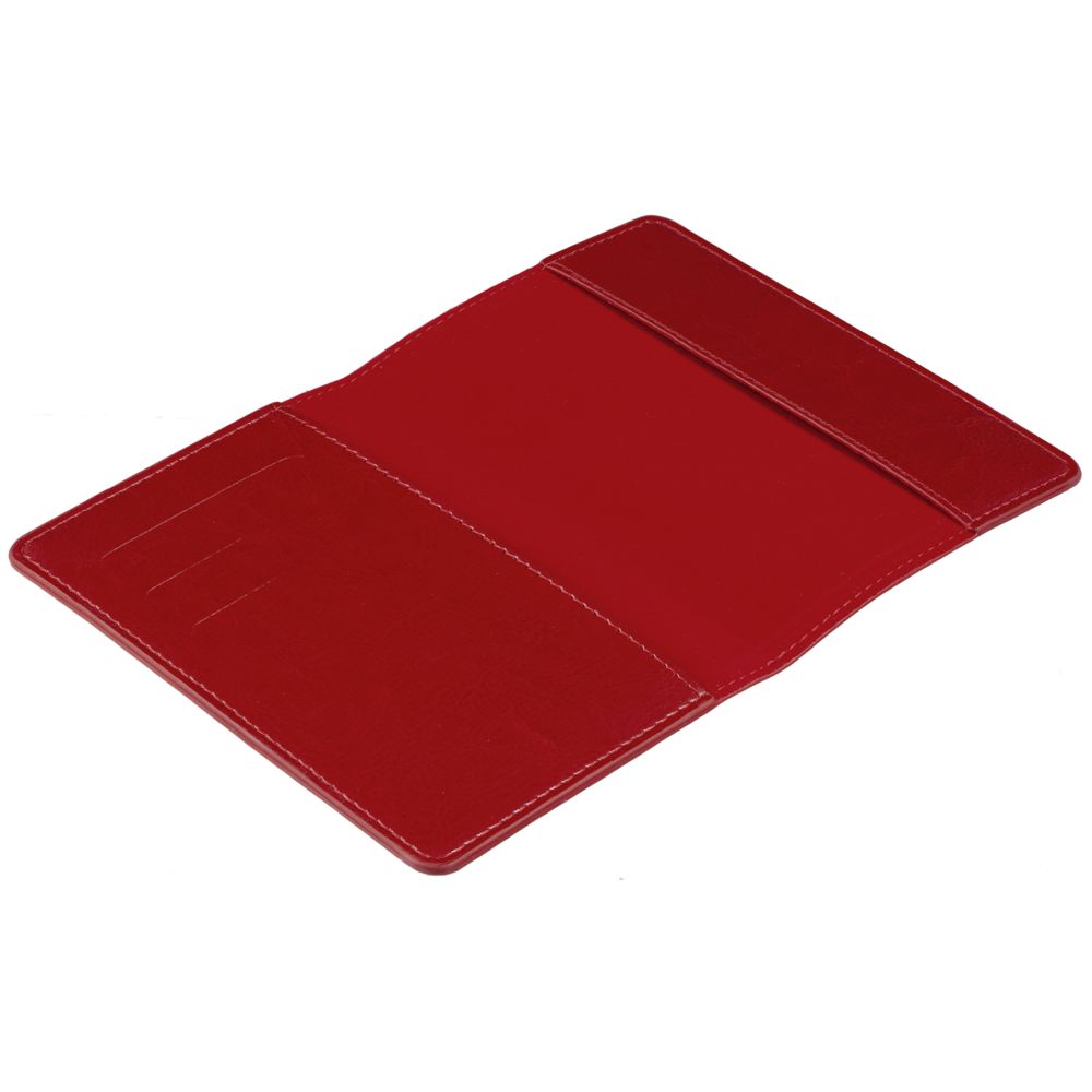 Обложка для паспорта Nebraska, красная — фото 4