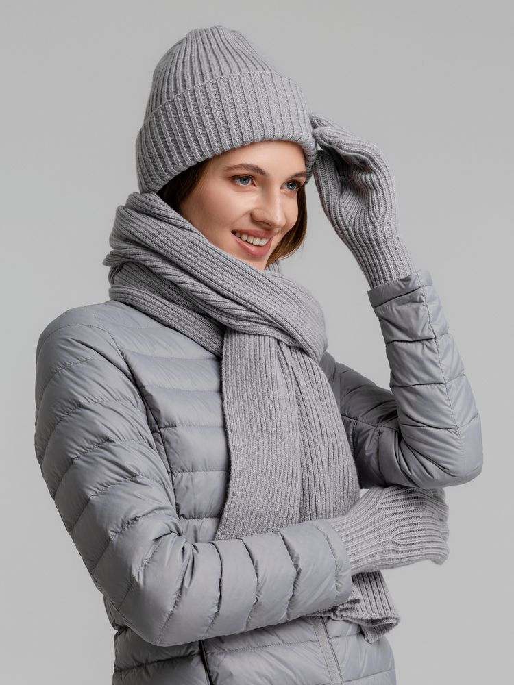 Шапка Capris, серая — фото 5