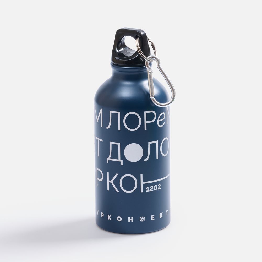 Бутылка для воды Funrun 400, темно-синяя — фото 11