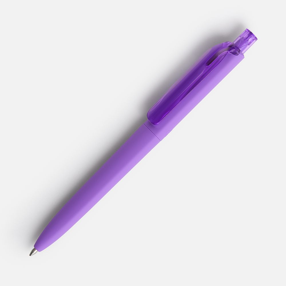 Ручка шариковая Prodir DS8 PRR-T Soft Touch, фиолетовая — фото 7
