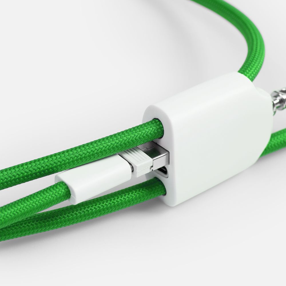 Кабель-ланьярд energyFlex Pro, зеленый — фото 4