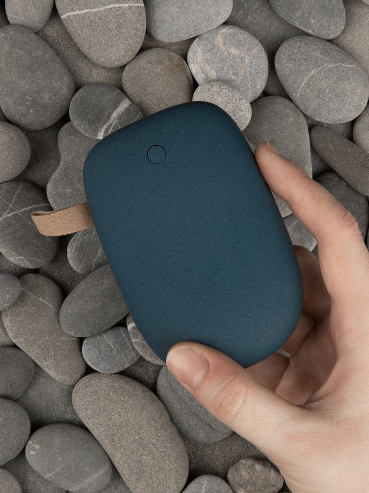 Внешний аккумулятор Pebble 7800 мАч, серо-синий — фото 2