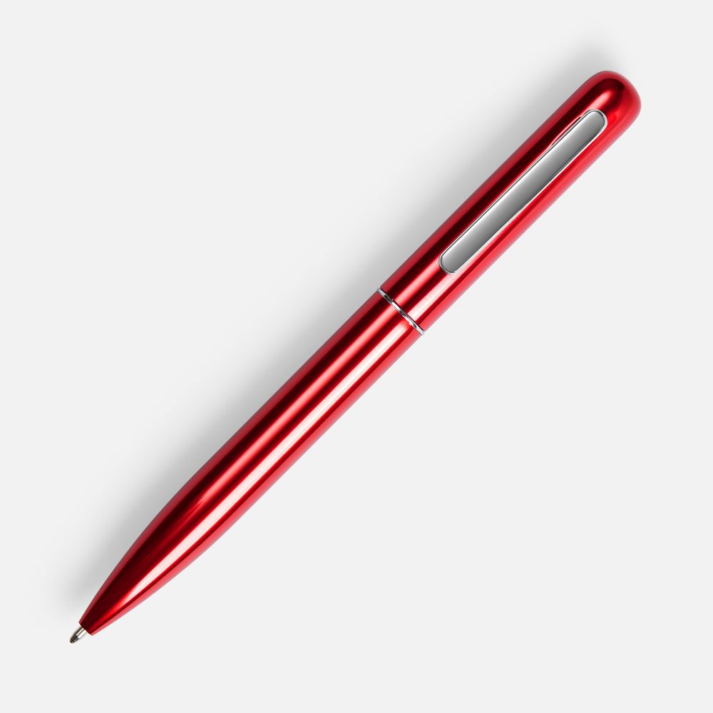 Ручка шариковая Scribo, красная — фото 1