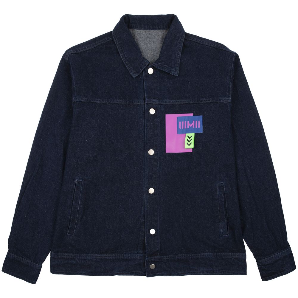 Лейбл тканевый Epsilon, XL, синий — фото 5