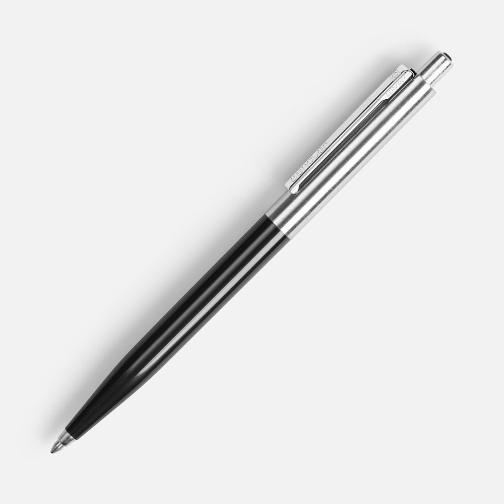 Ручка шариковая Senator Point Metal, ver.2, черная — фото 5
