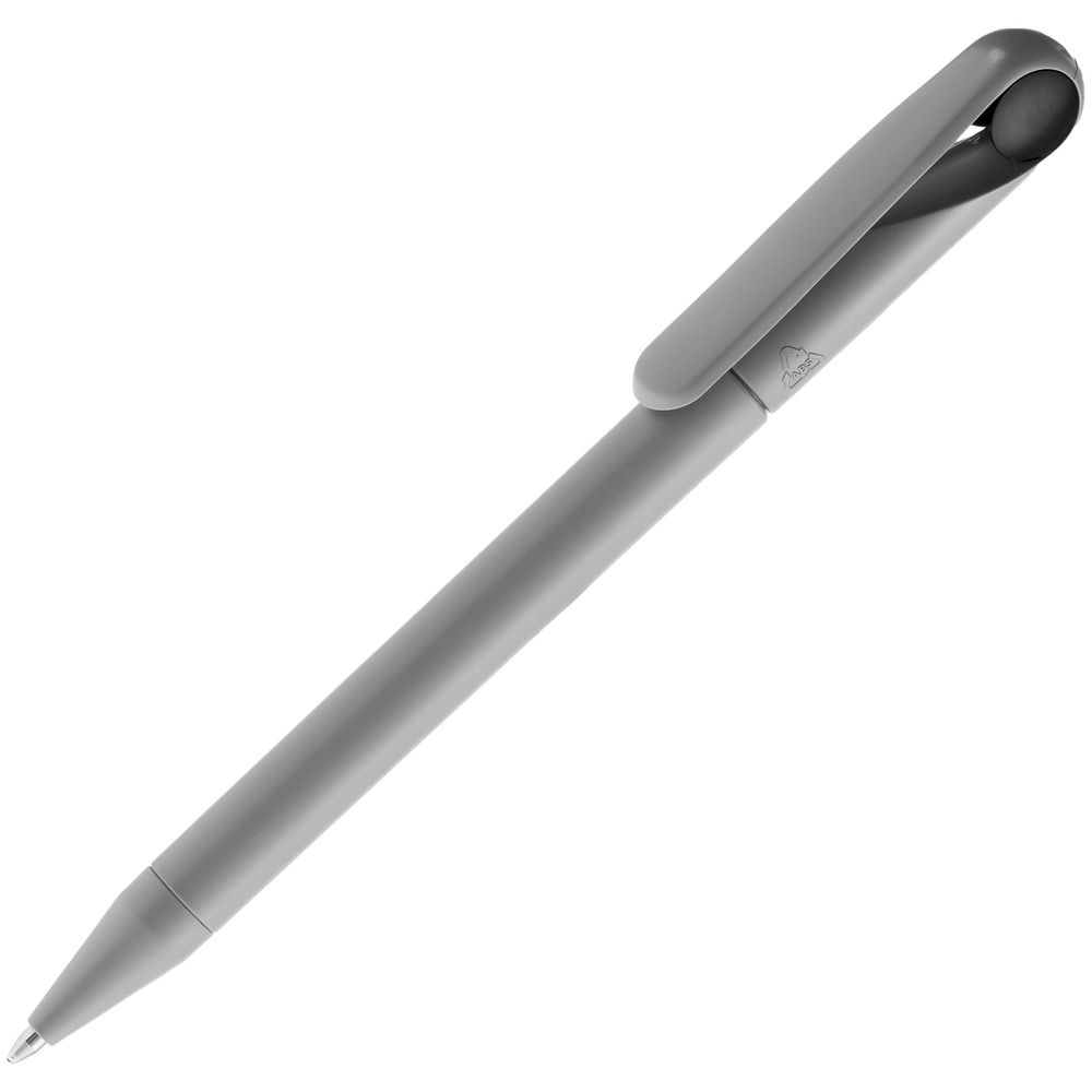 Ручка шариковая Prodir DS1 TMM Dot, серая с черным — фото 6
