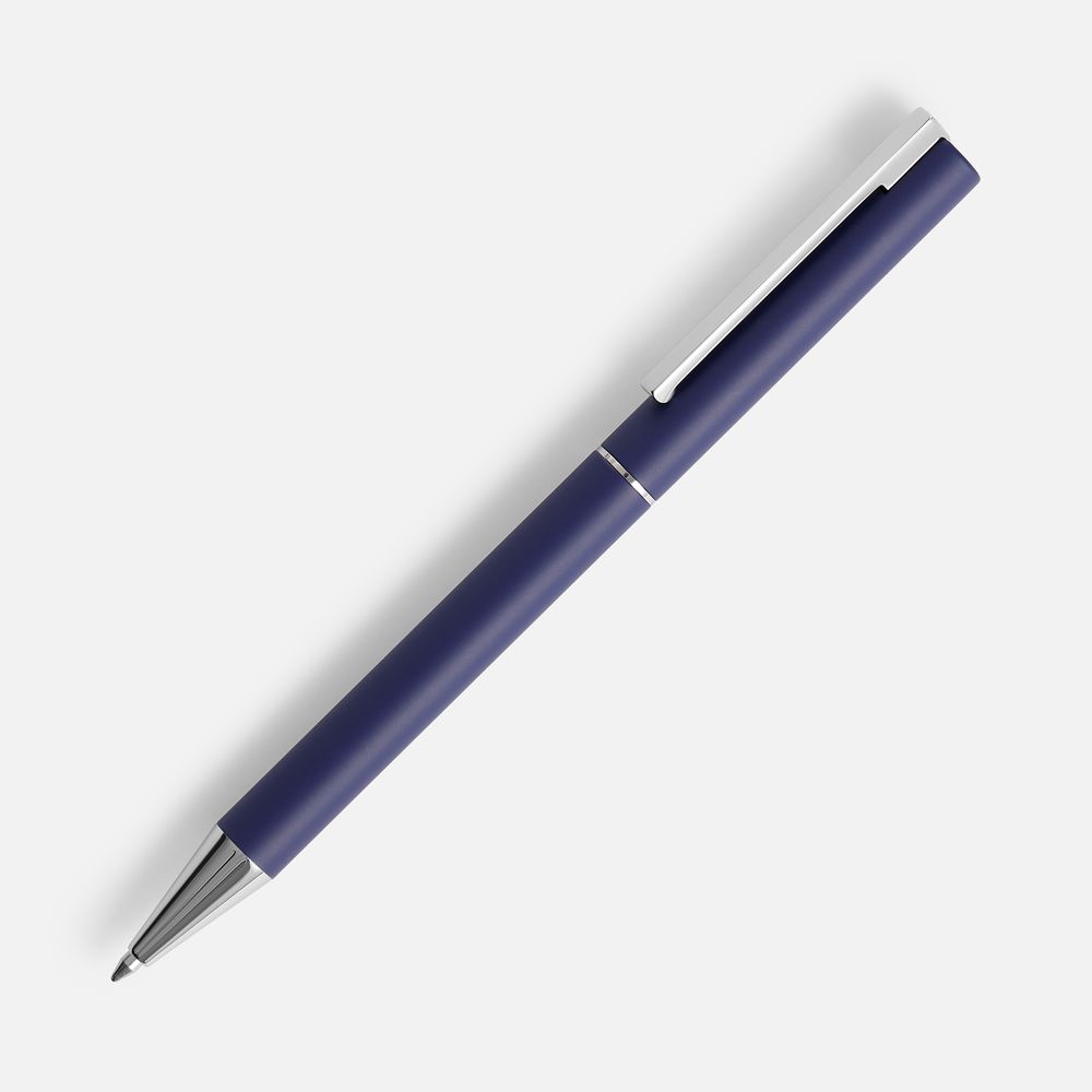 Ручка шариковая Blade Soft Touch, синяя — фото 5