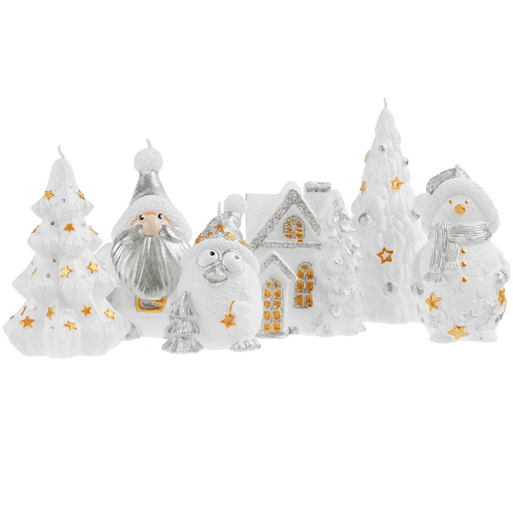 Свеча Christmas Twinkle, снеговик — фото 4