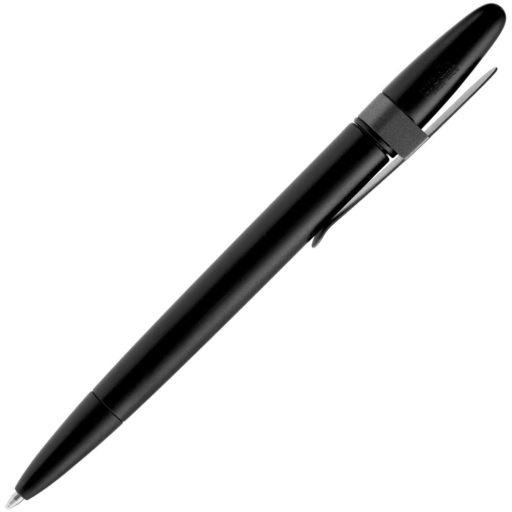 Ручка шариковая Prodir DS5 TSM Metal Clip, черная — фото 3