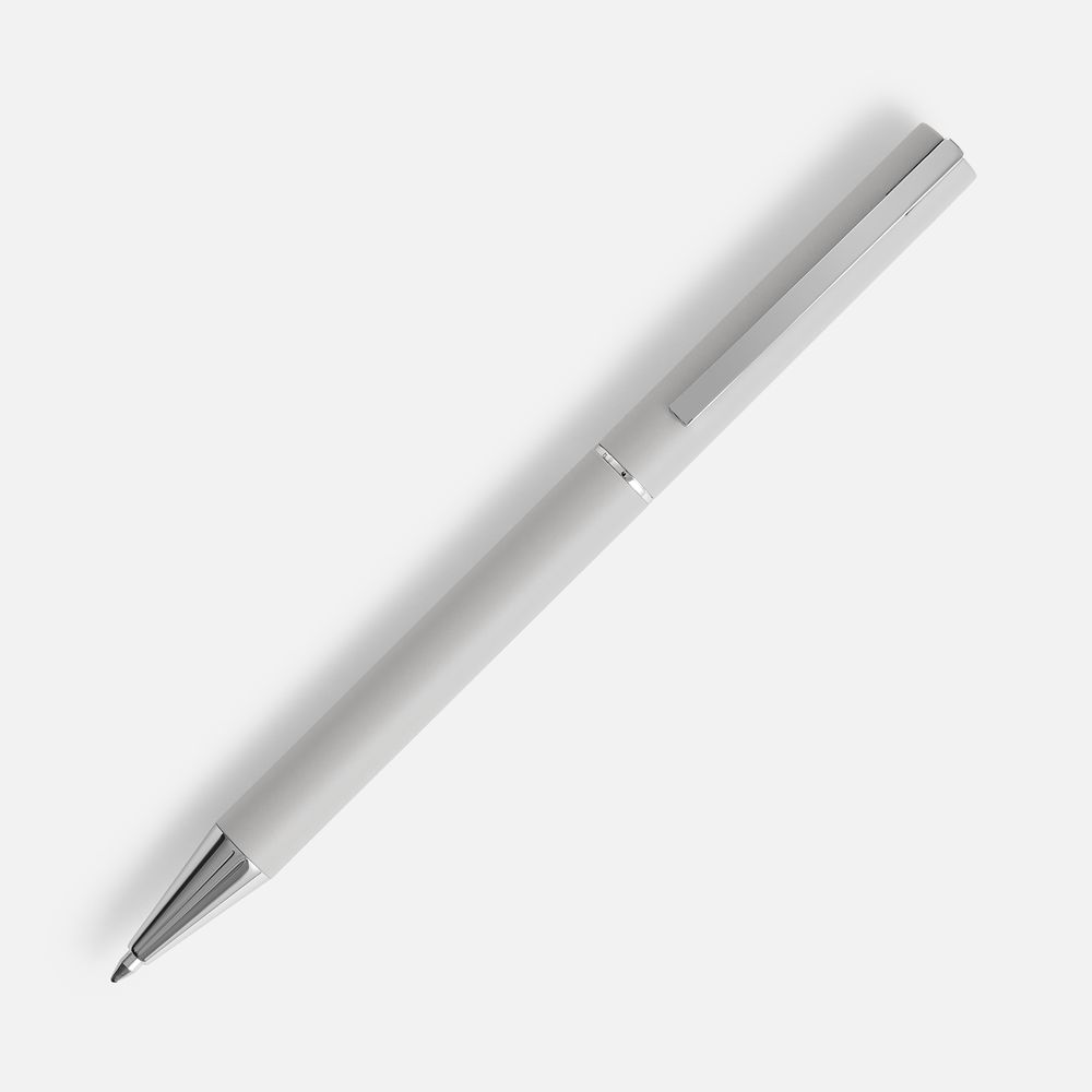 Ручка шариковая Blade Soft Touch, серая — фото 5