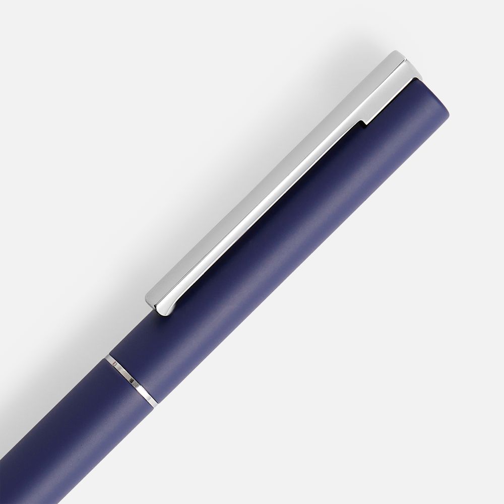 Ручка шариковая Blade Soft Touch, синяя — фото 2