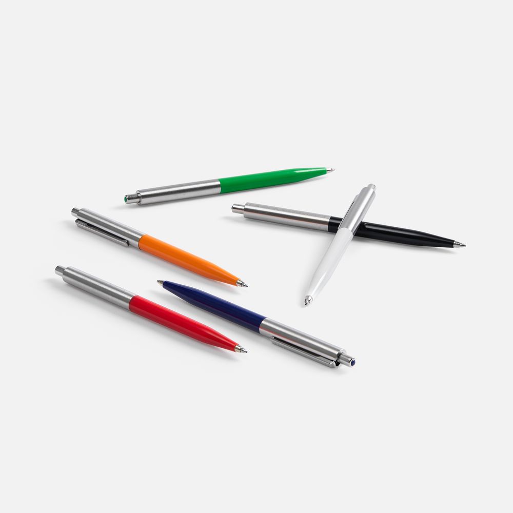 Ручка шариковая Senator Point Metal, ver.2, черная — фото 4