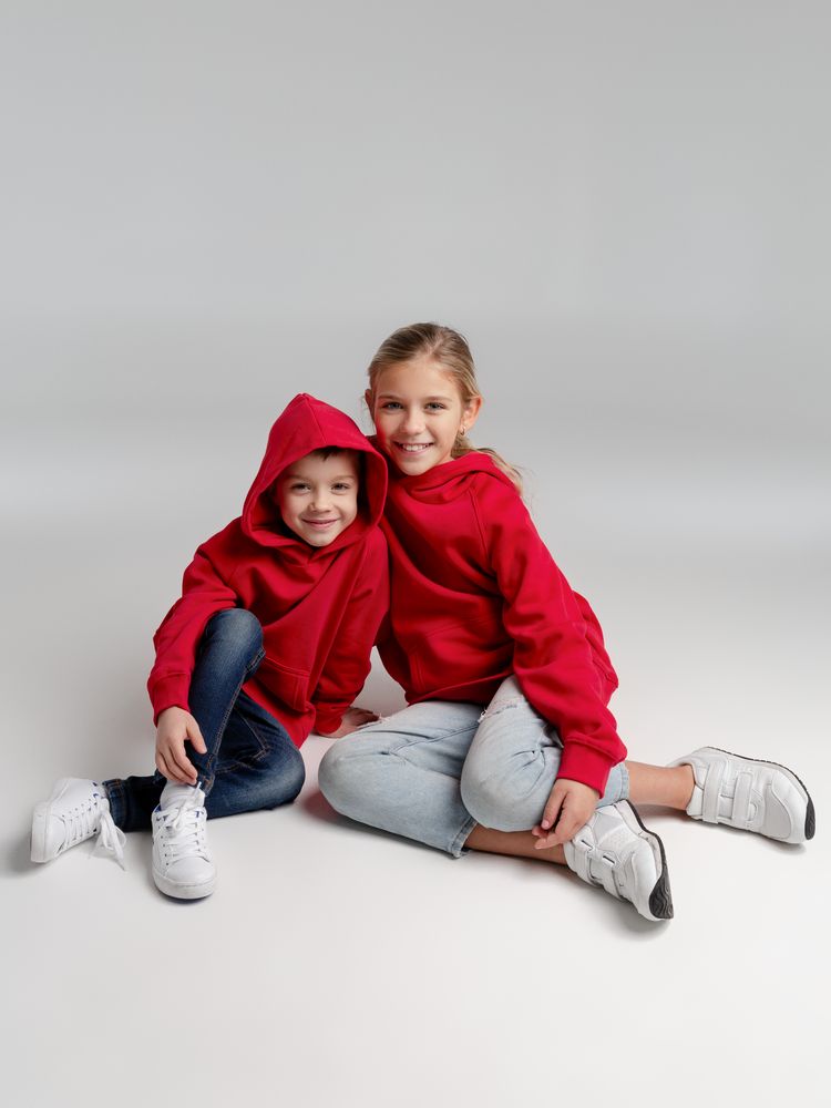 Толстовка детская Stellar Kids, красная — фото 4