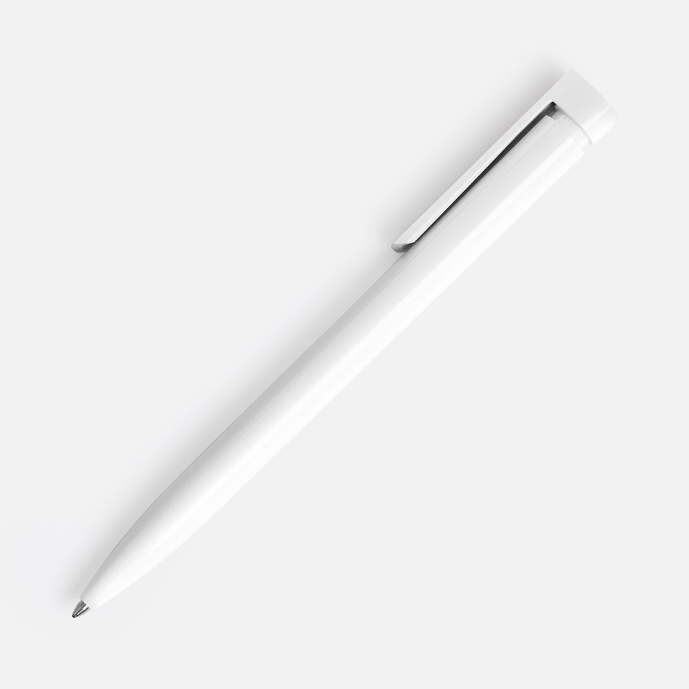 Ручка шариковая Liberty Polished, белая — фото 3