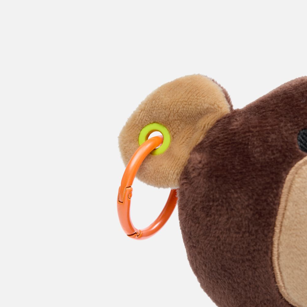 Мягкая игрушка Beastie Toys, мишка с белым шарфом — фото 11