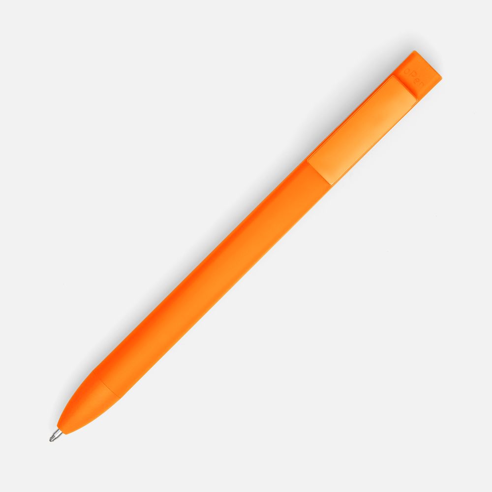 Ручка шариковая Swiper SQ Soft Touch, оранжевая — фото 2