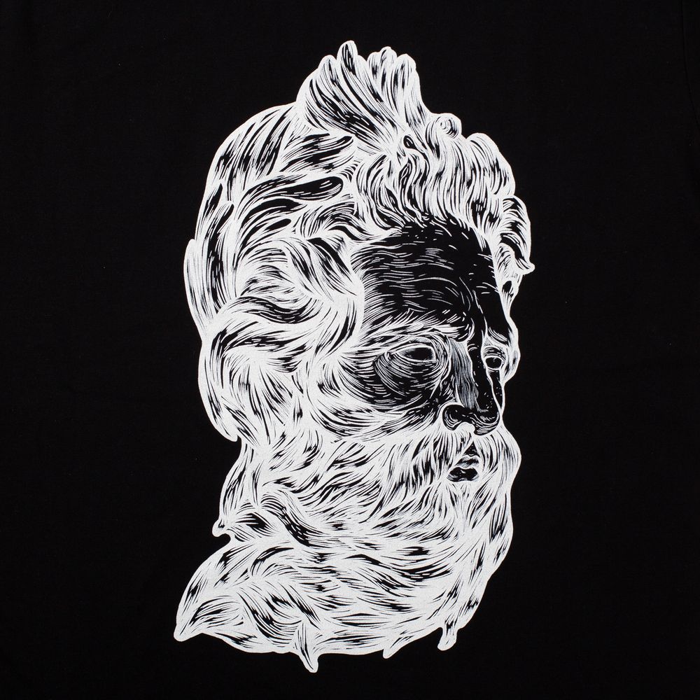 Футболка Tattoo Inverted, черная — фото 3