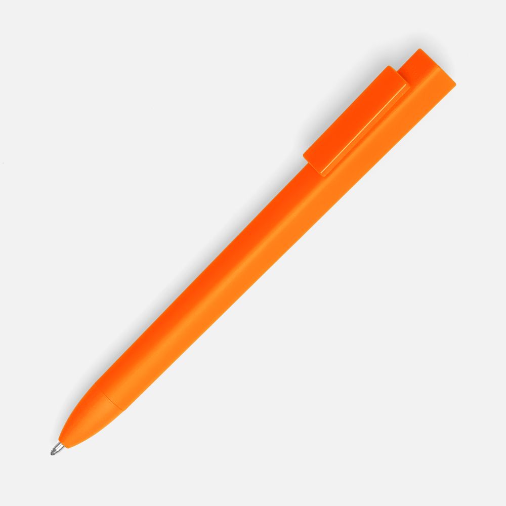 Ручка шариковая Swiper SQ Soft Touch, оранжевая — фото 7