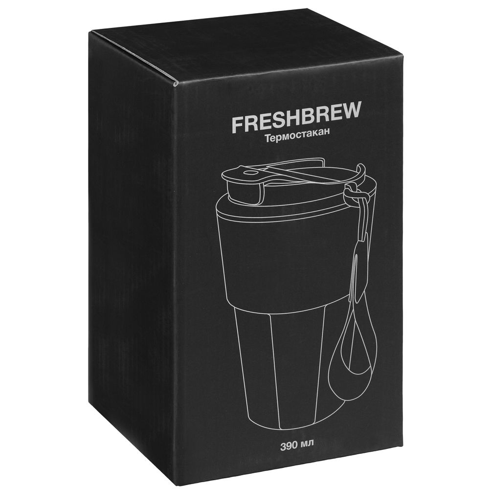 Термостакан Freshbrew, черный — фото 12