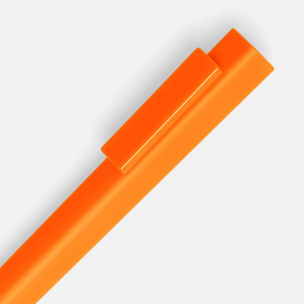 Ручка шариковая Swiper SQ Soft Touch, оранжевая — фото 3