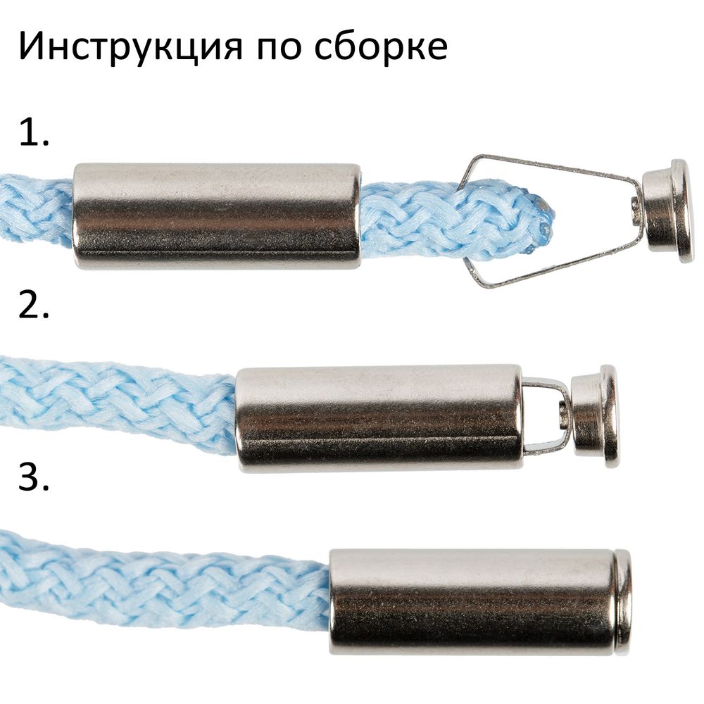 Наконечник для шнурка Nozzle, серебристый — фото 4