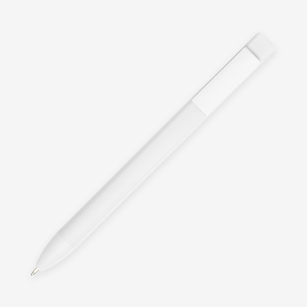 Ручка шариковая Swiper SQ Soft Touch, белая — фото 3