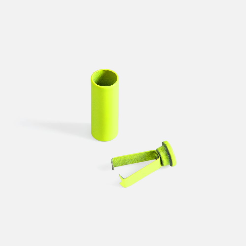 Наконечник для шнурка Nozzle, ver.2, желтый неон — фото 3