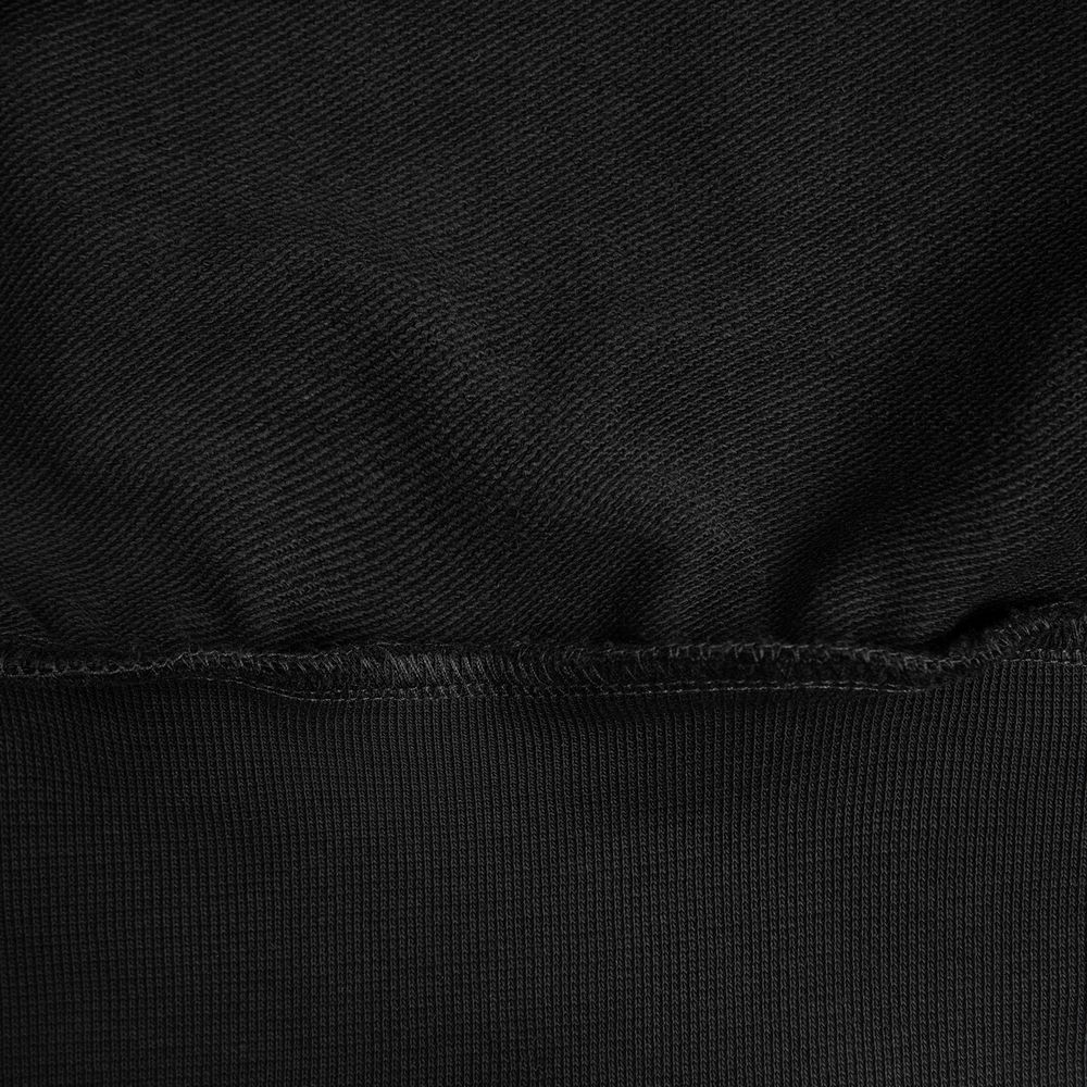 Худи унисекс с карманом на груди Chest Pocket, черное — фото 10
