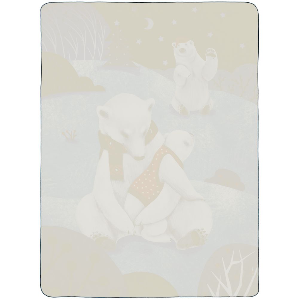 Флисовый плед Wintart Bear — фото 2