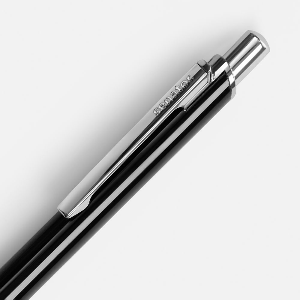 Ручка шариковая Arvent Glossy, черная — фото 3
